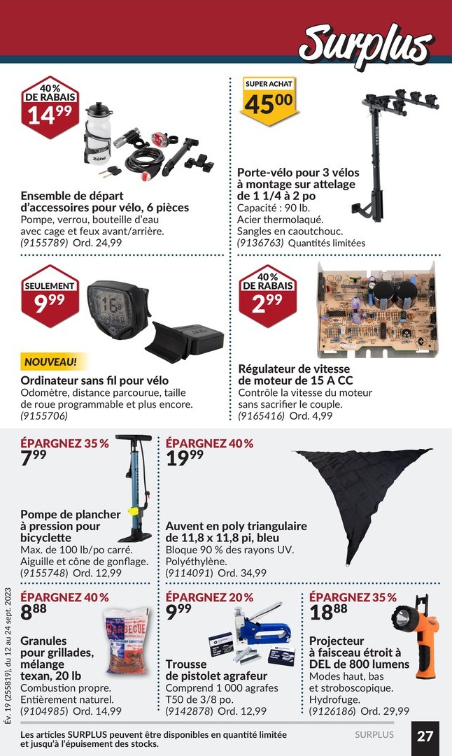 Circulaire Princess Auto - Méga Casse-coûts - Page 28