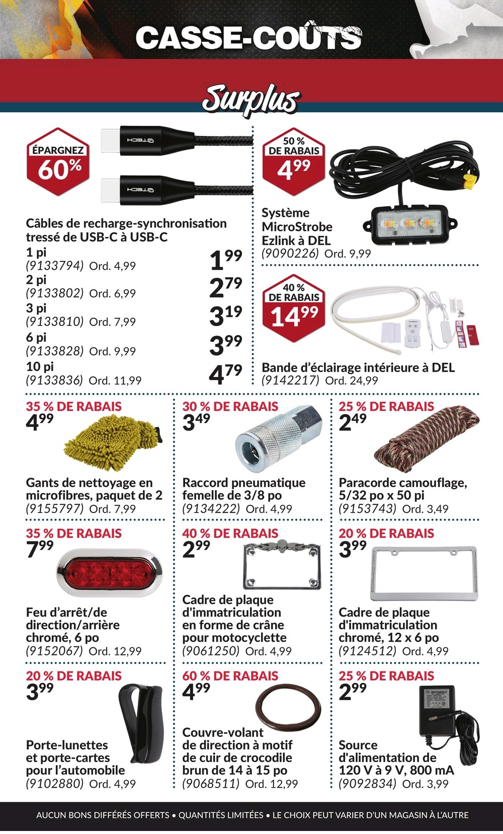 Circulaire Princess Auto - Casse-Coûts - Page 9