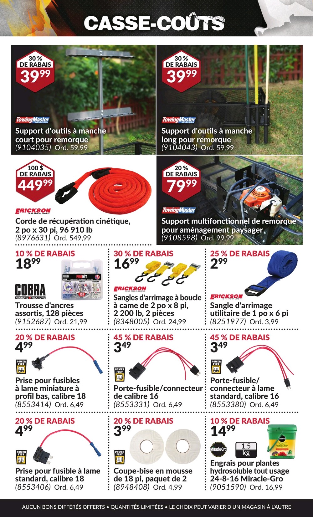 Circulaire Princess Auto - Casse-Coûts - Page 17