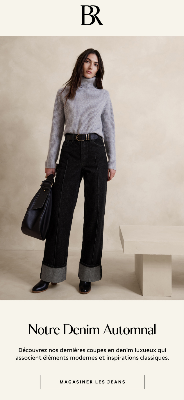 Notre Version Automnale du Denim est de Retour!