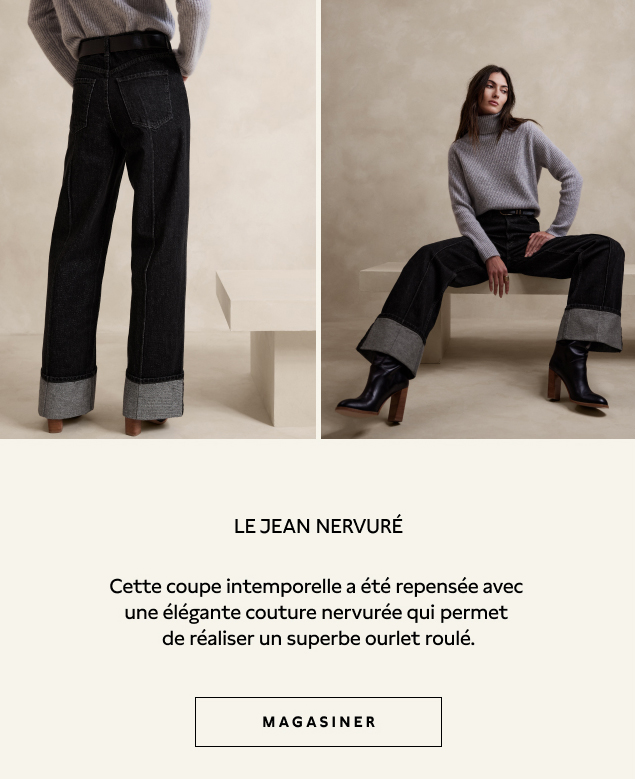 Notre Version Automnale du Denim est de Retour!