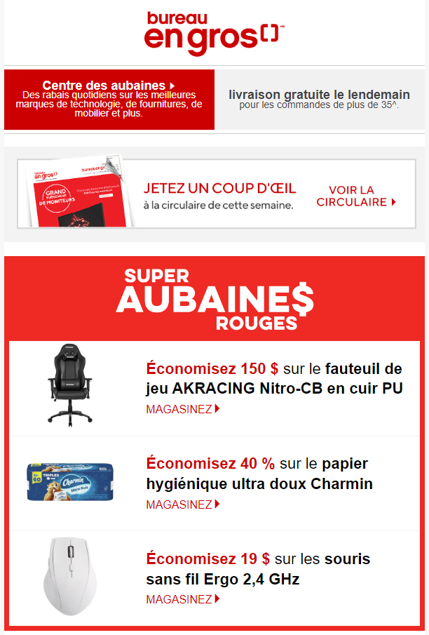 Profitez de ces Offres tant que vous le pouvez
