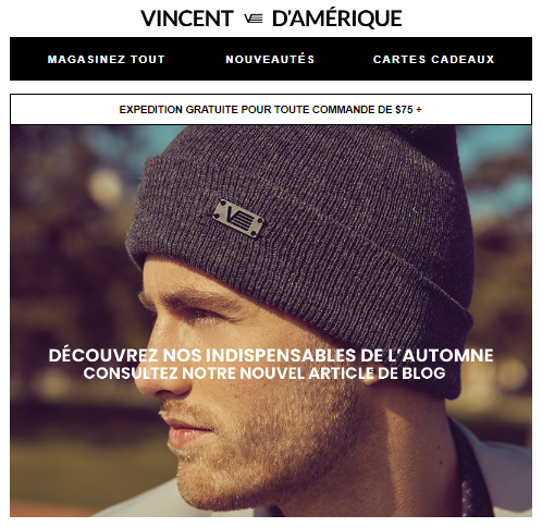 Découvrez nos Indispensables de l'Automne!