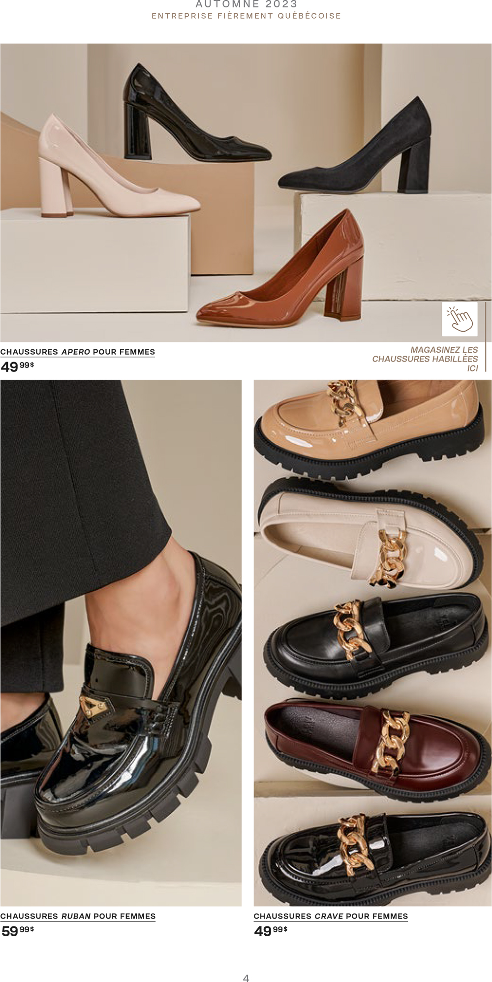yellow souliers femmes