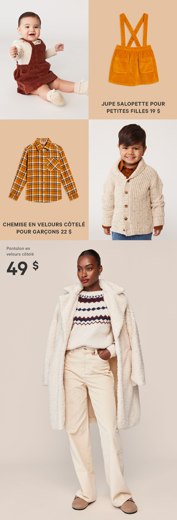 Styles Élégants pour tous à l'Action de Grâce