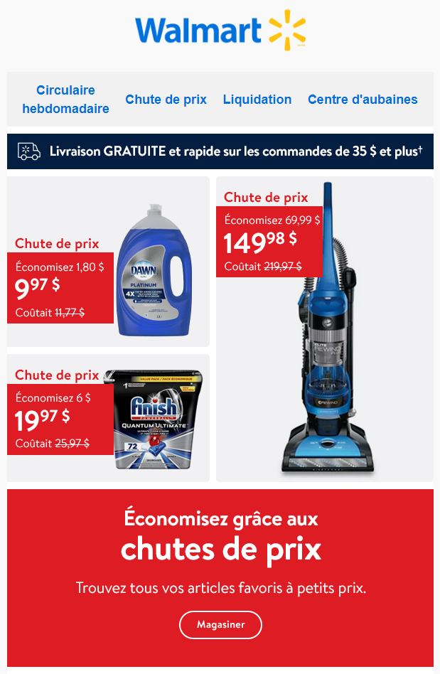 Succombez aux Économies cette Saison