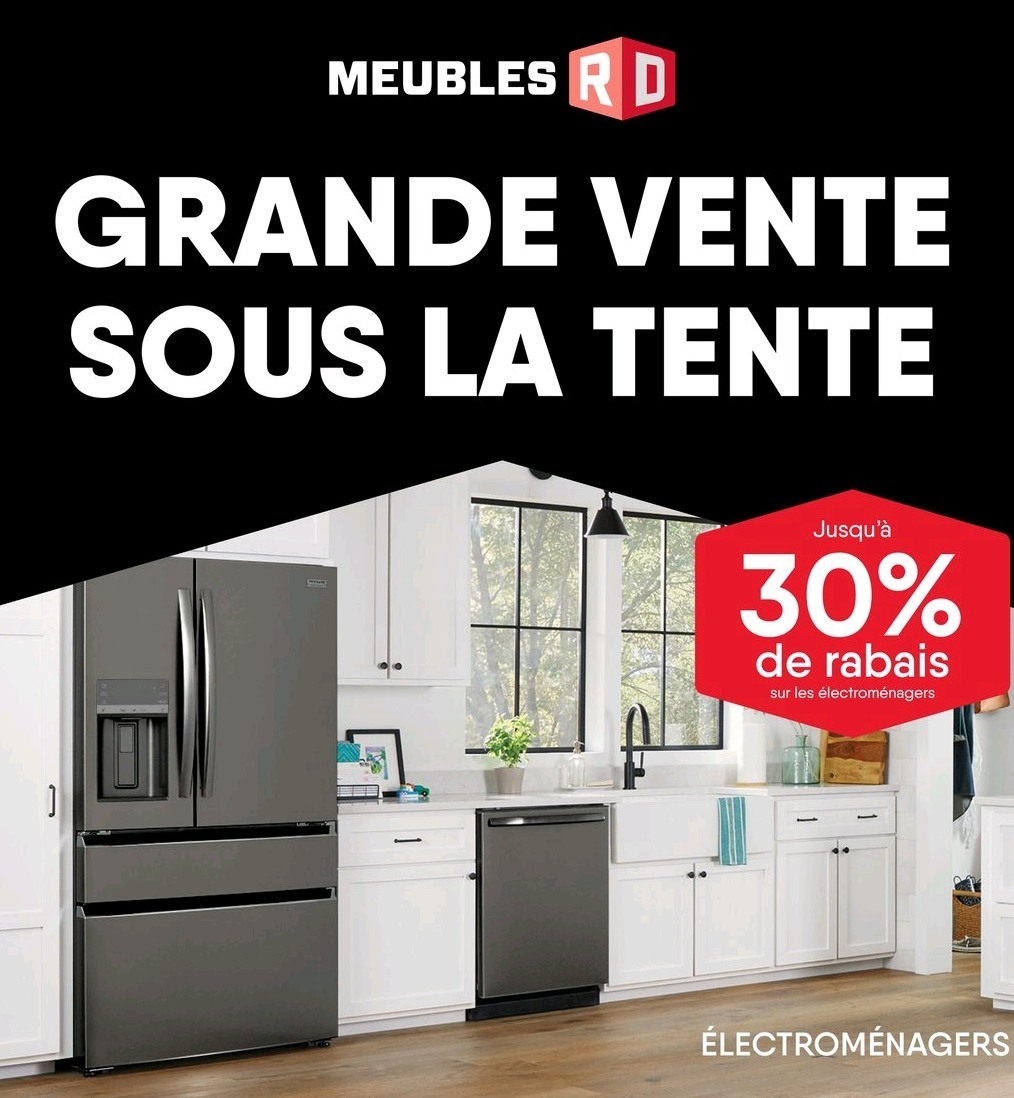 Circulaire Meubles RD - Électroménagers