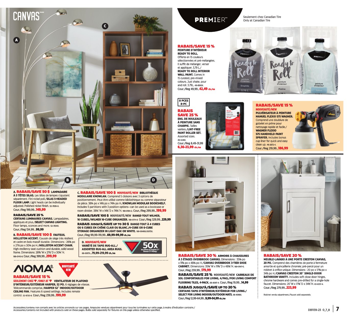 Circulaire Canadian Tire - Inspirations Automne - Page 7