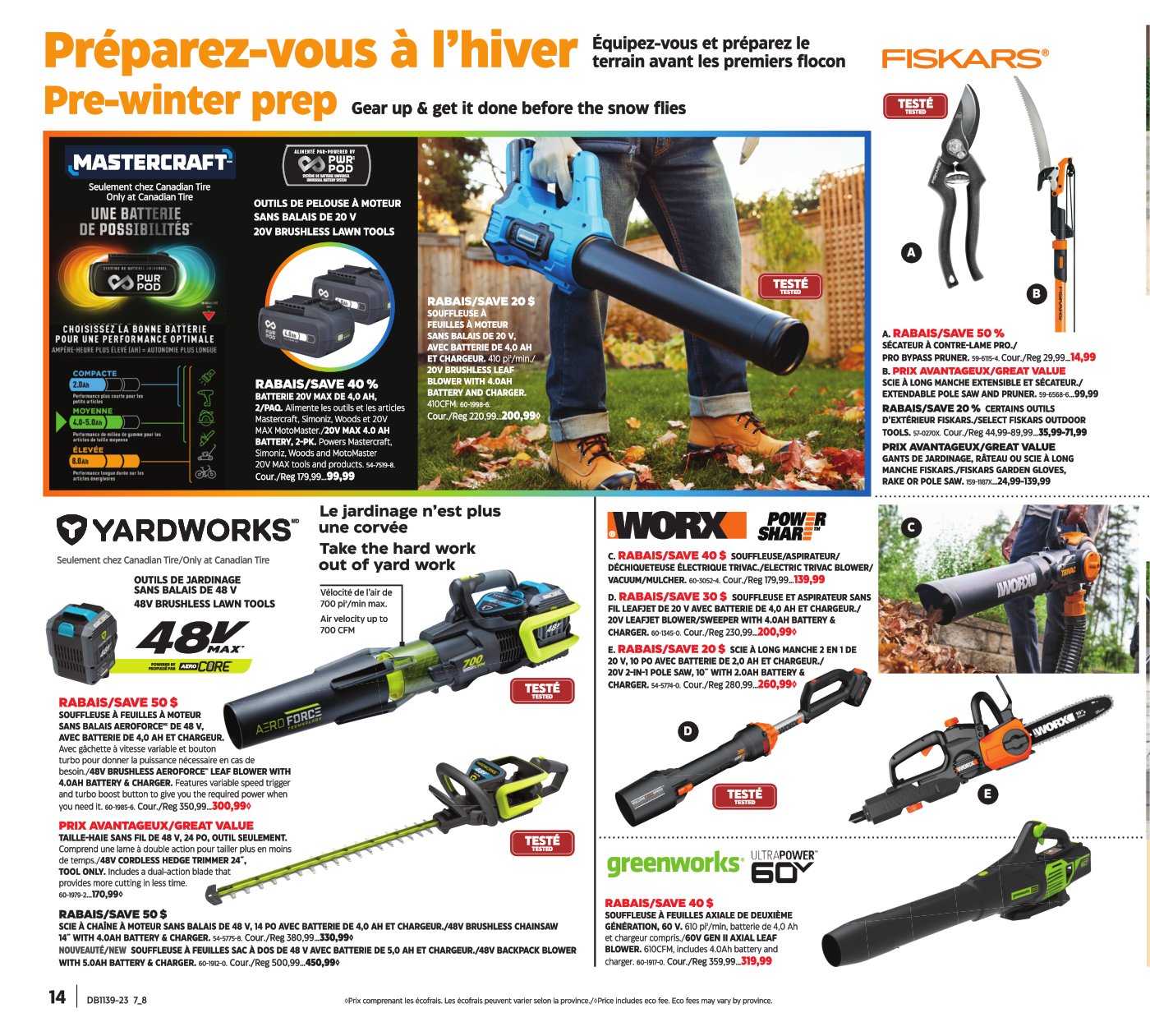 Circulaire Canadian Tire - Inspirations Automne - Page 14