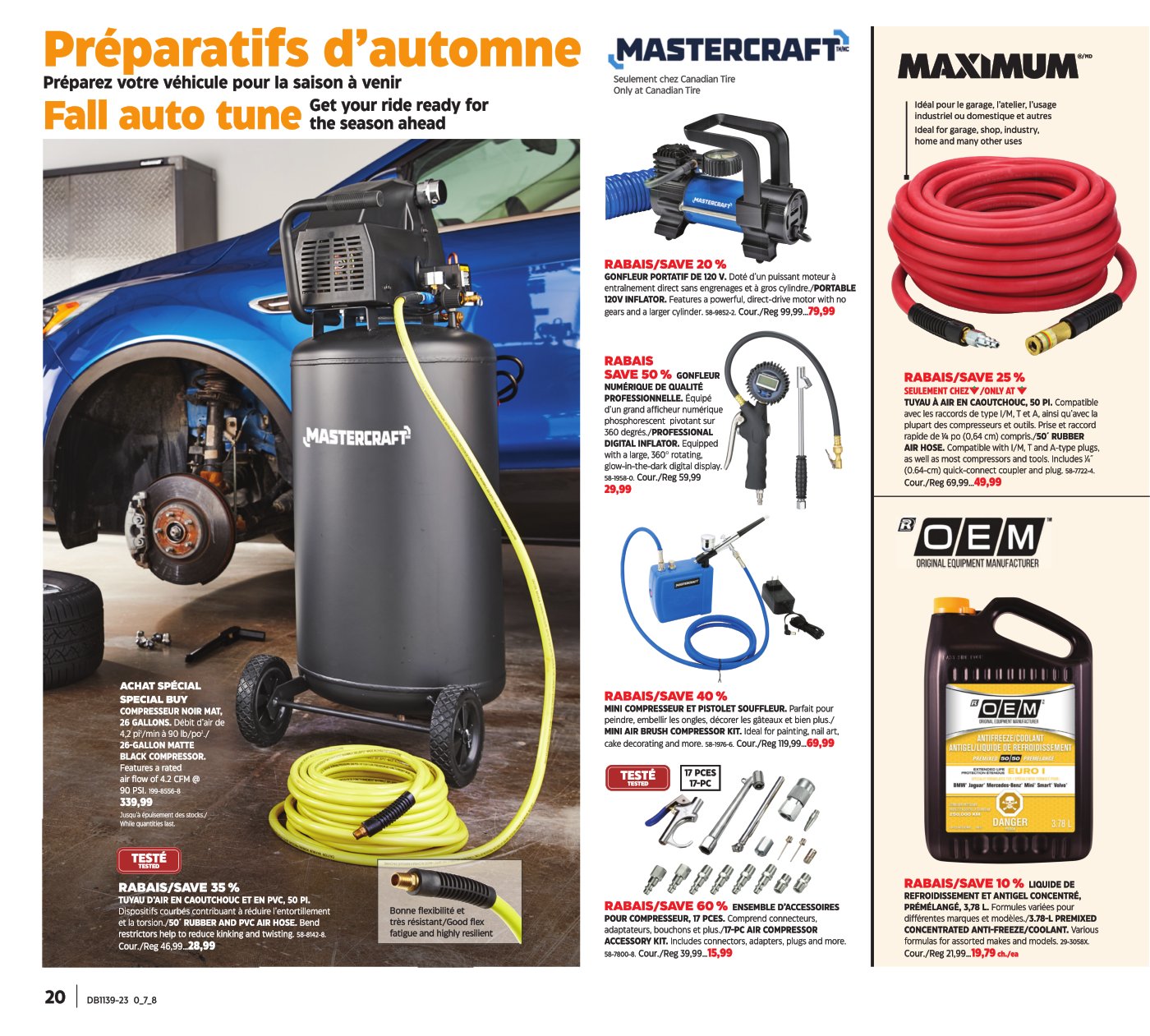 Circulaire Canadian Tire - Inspirations Automne - Page 20