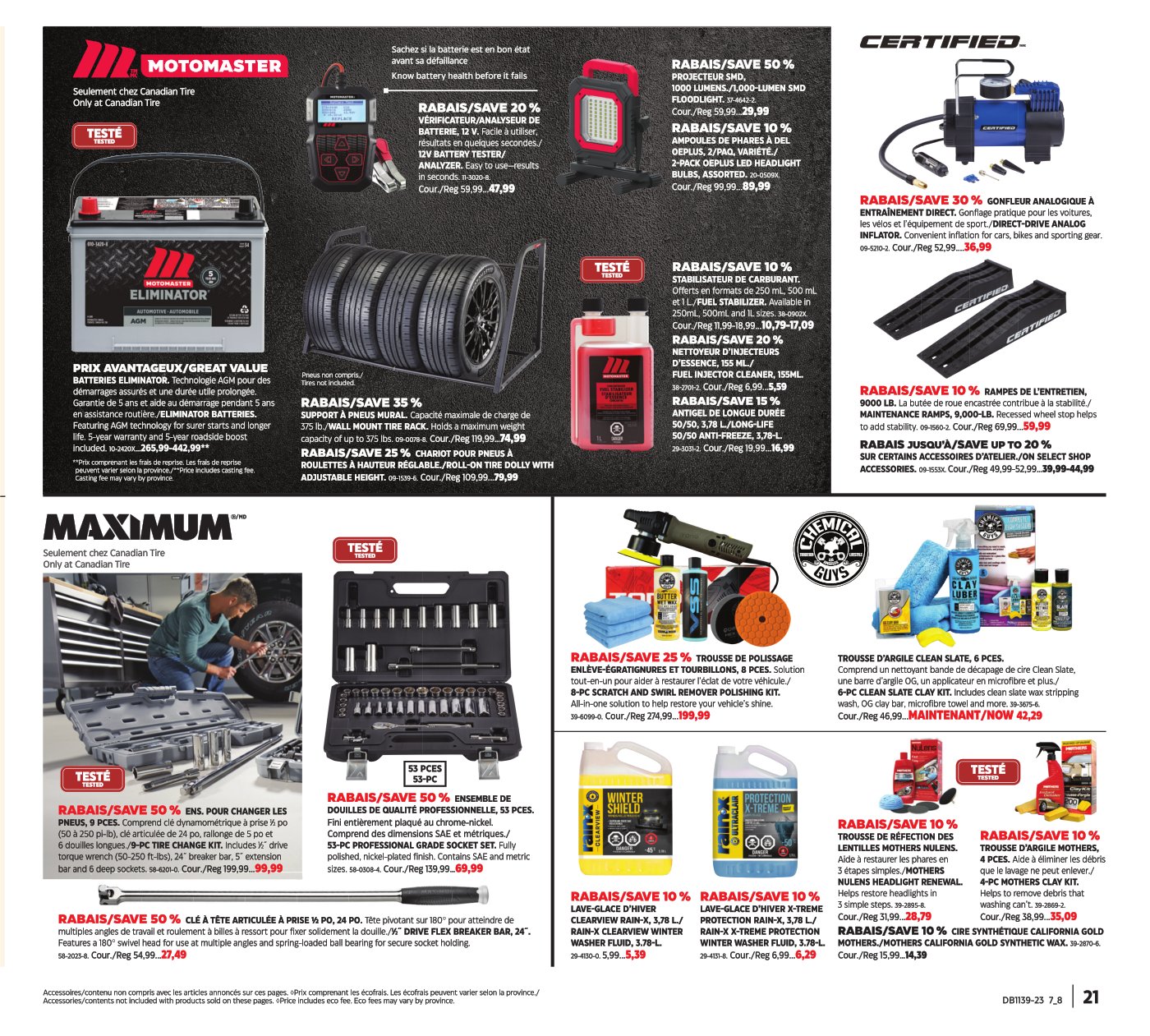 Circulaire Canadian Tire - Inspirations Automne - Page 21