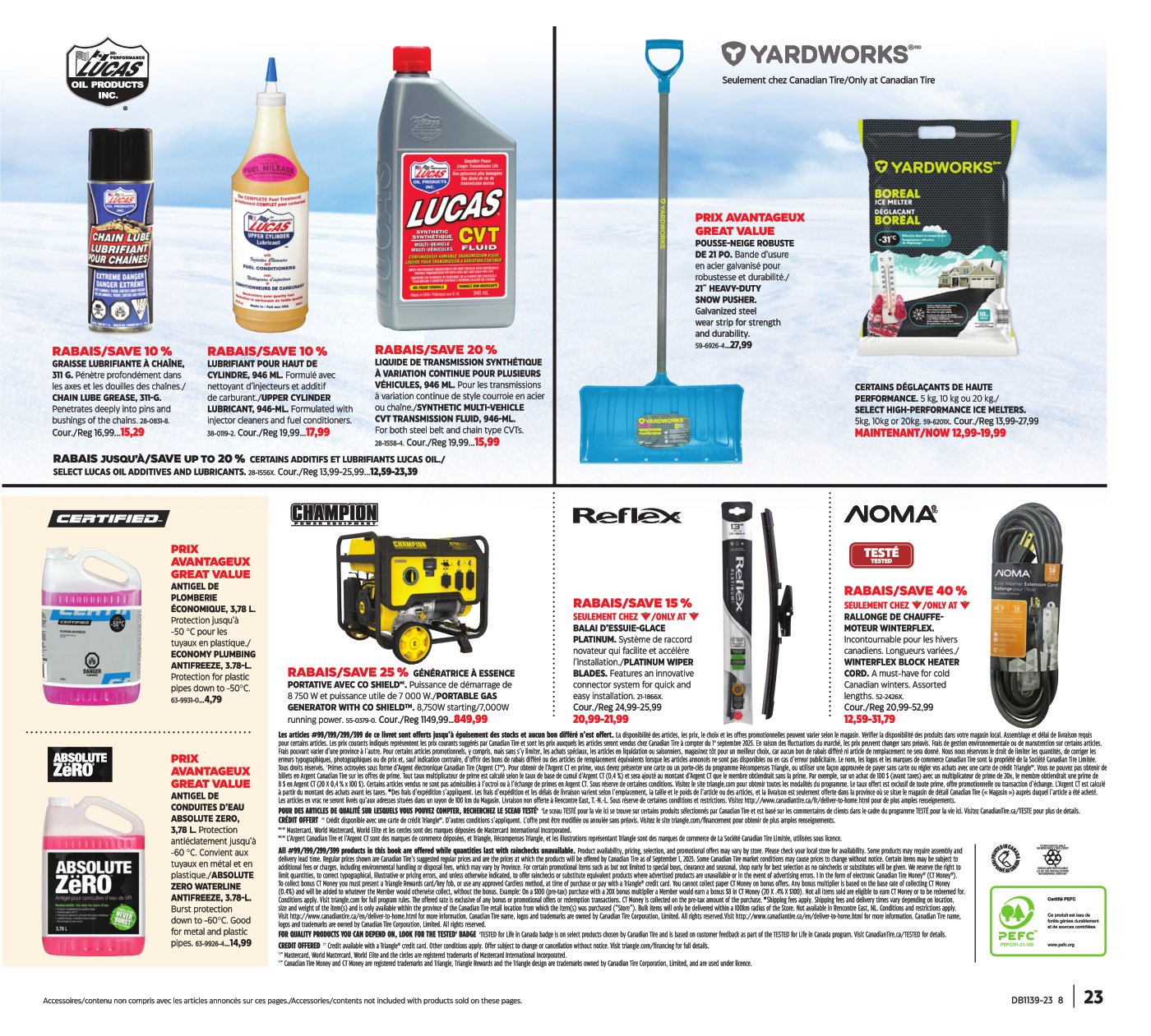 Circulaire Canadian Tire - Inspirations Automne - Page 23