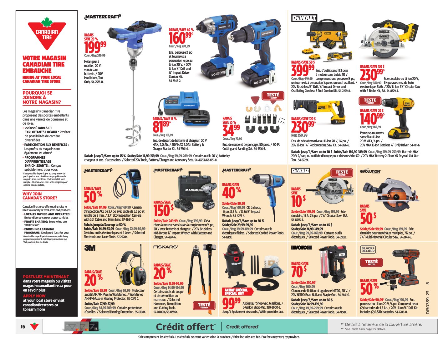 Circulaire Canadian Tire - Page 16