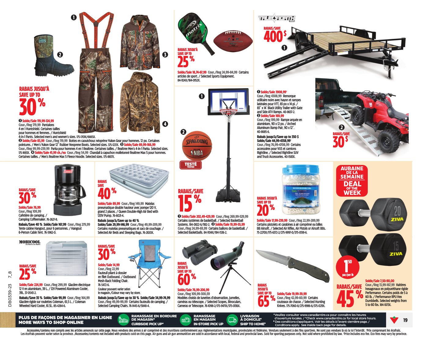 Circulaire Canadian Tire - Page 19