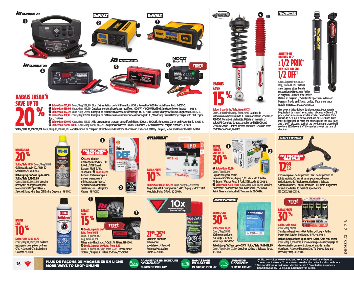 Circulaire Canadian Tire - Page 26