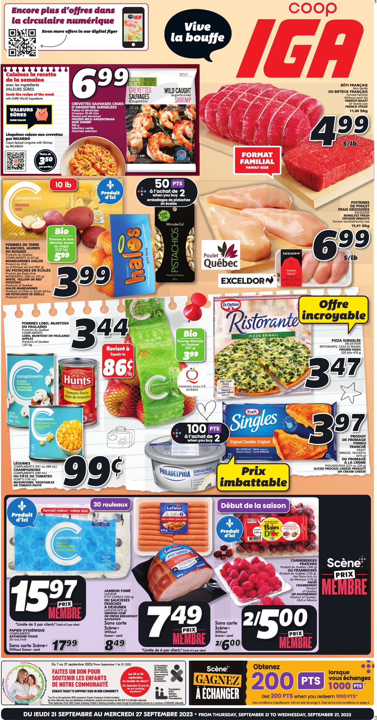 Circulaire IGA Coop - Nouveau Brunswick - Page 1