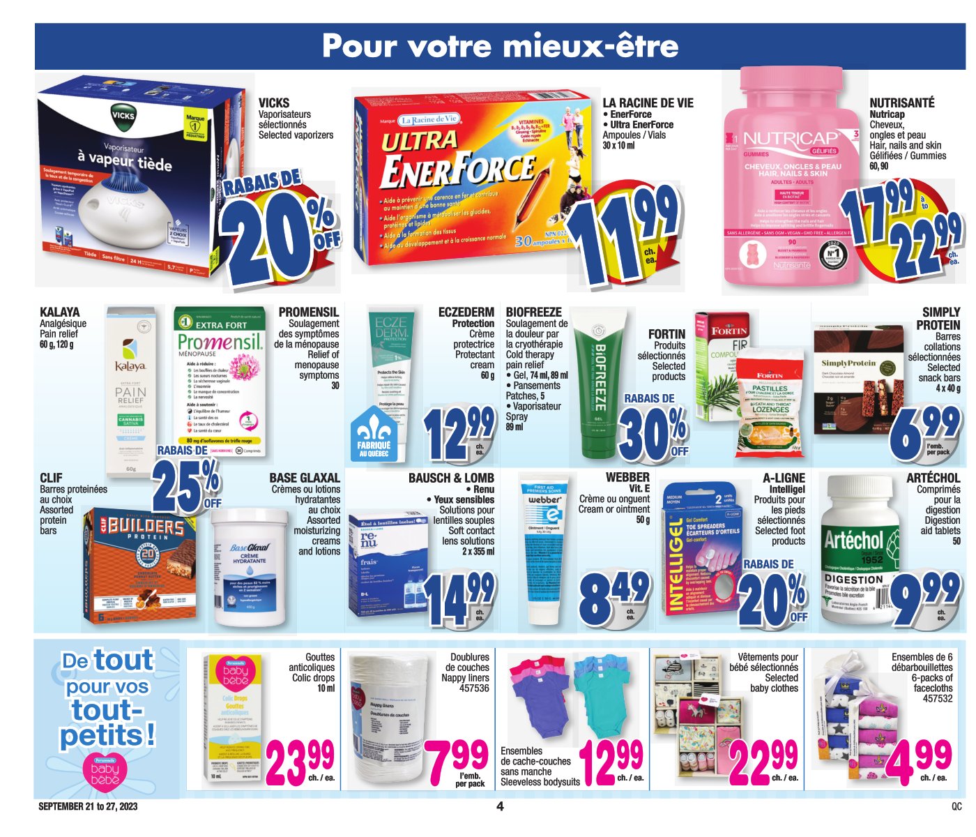 Circulaire Jean Coutu - Encore Plus de Rabais - Page 4