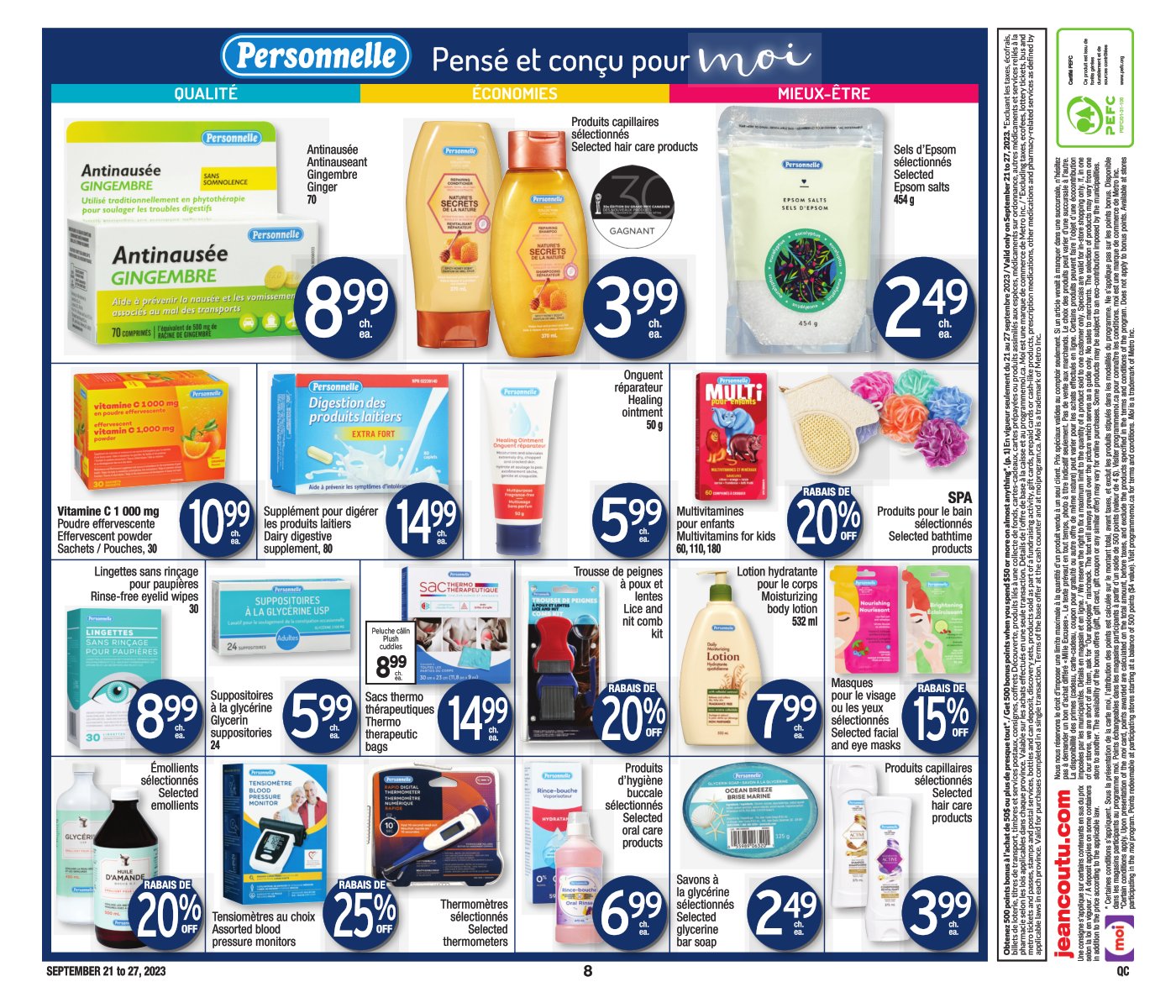 Circulaire Jean Coutu - Encore Plus de Rabais - Page 8