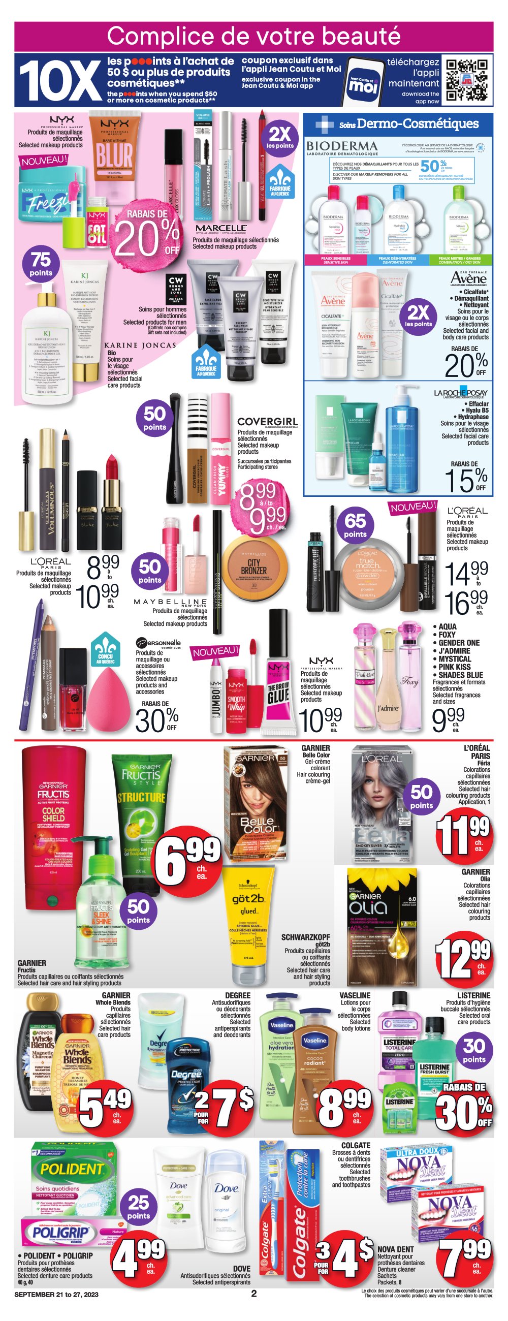 Circulaire Jean Coutu - Santé Beauté - Page 2
