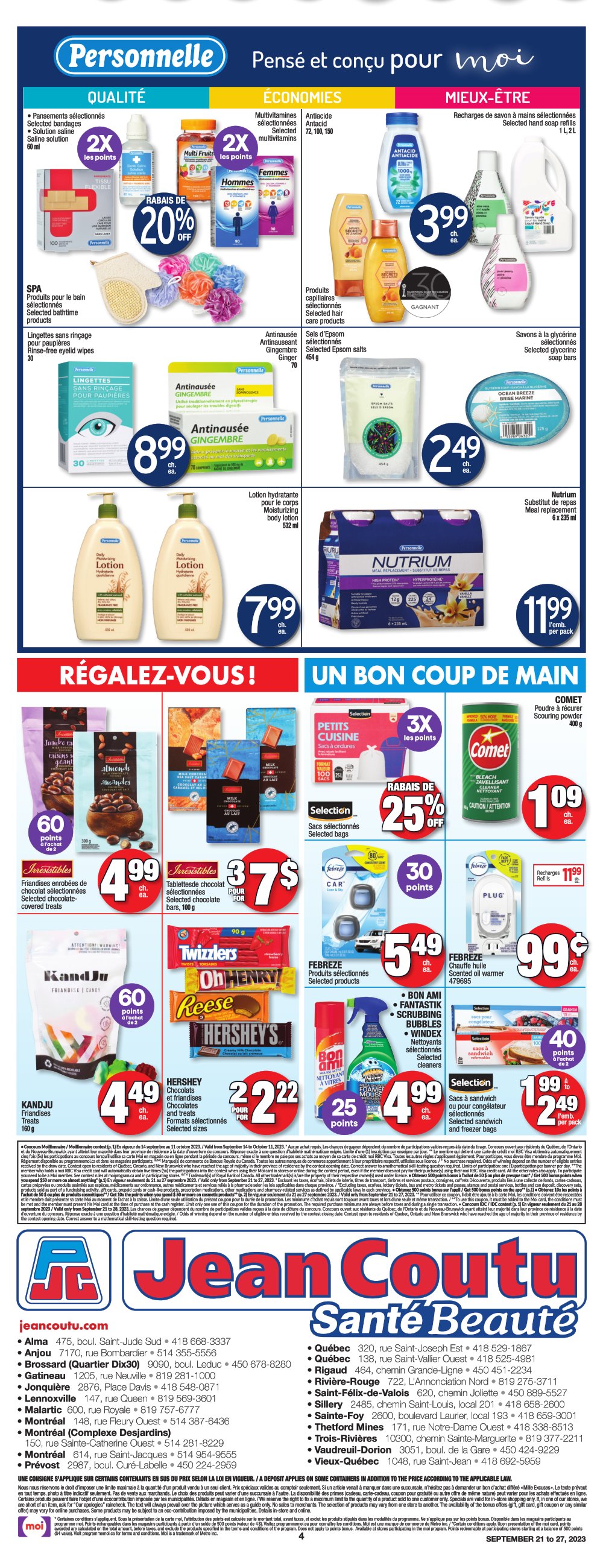 Circulaire Jean Coutu - Santé Beauté - Page 4