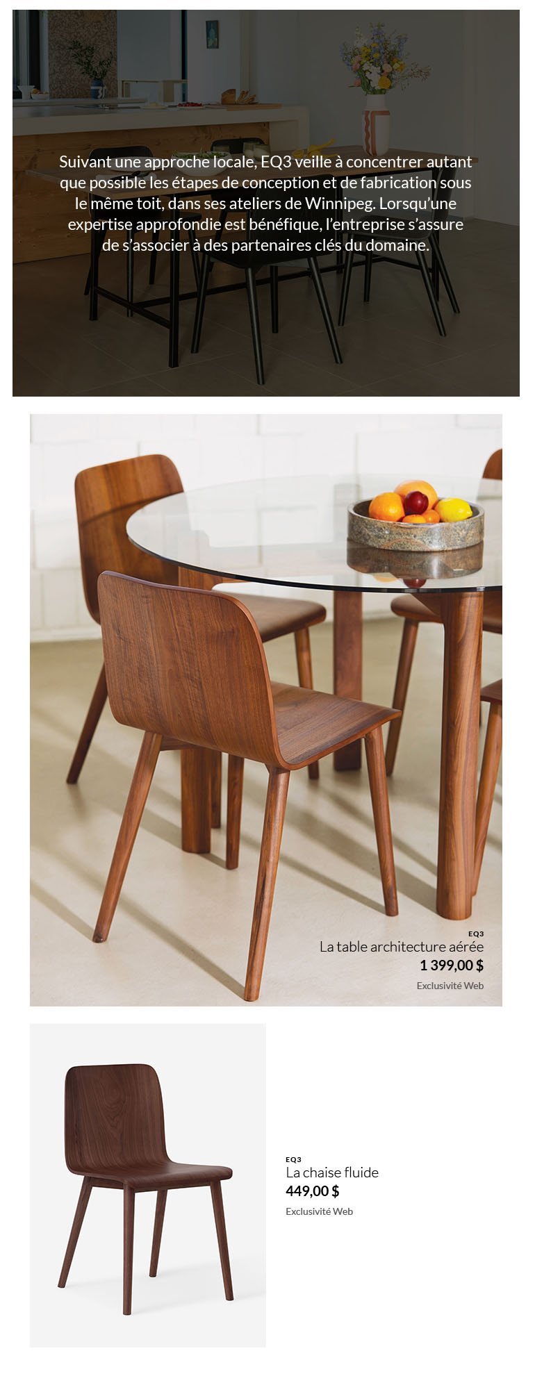 Simons Maison accueille fièrement : EQ3