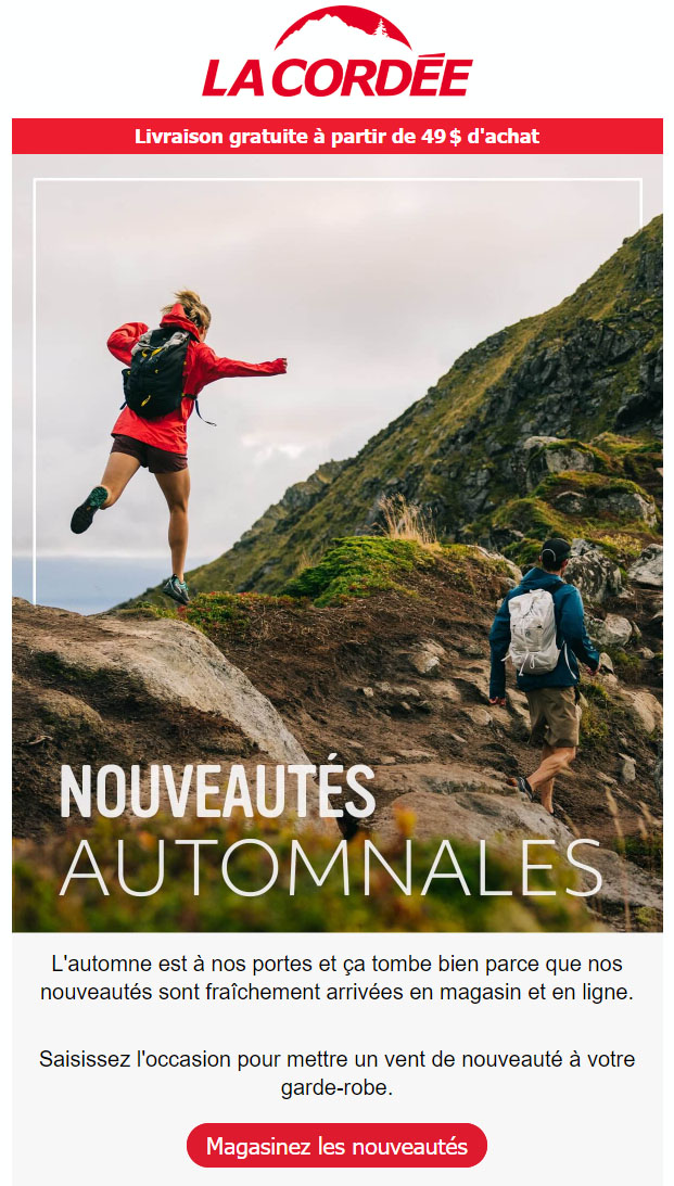 Les Nouveautés sont arrivées