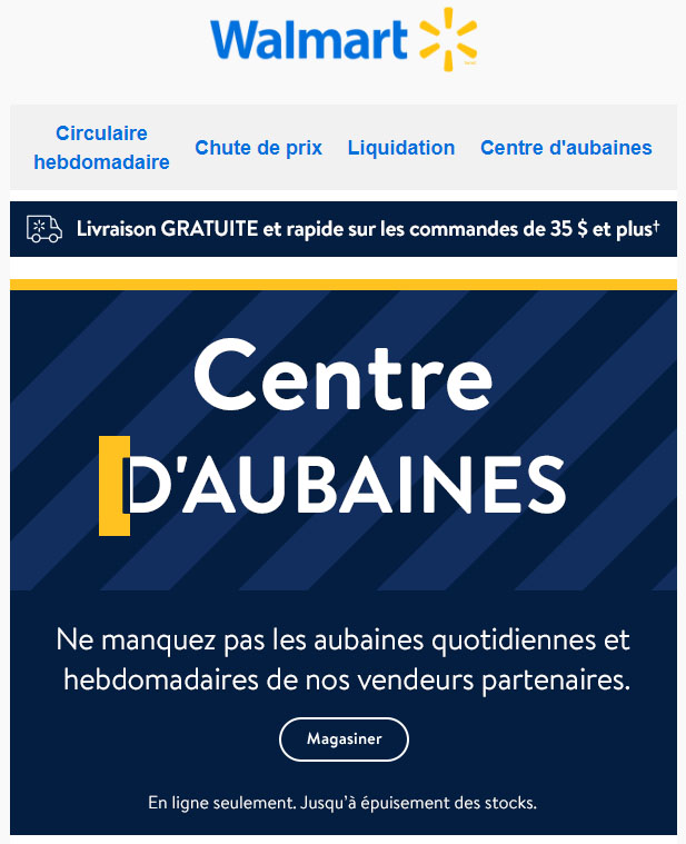 Trouvez les Aubaines à l'Intérieur