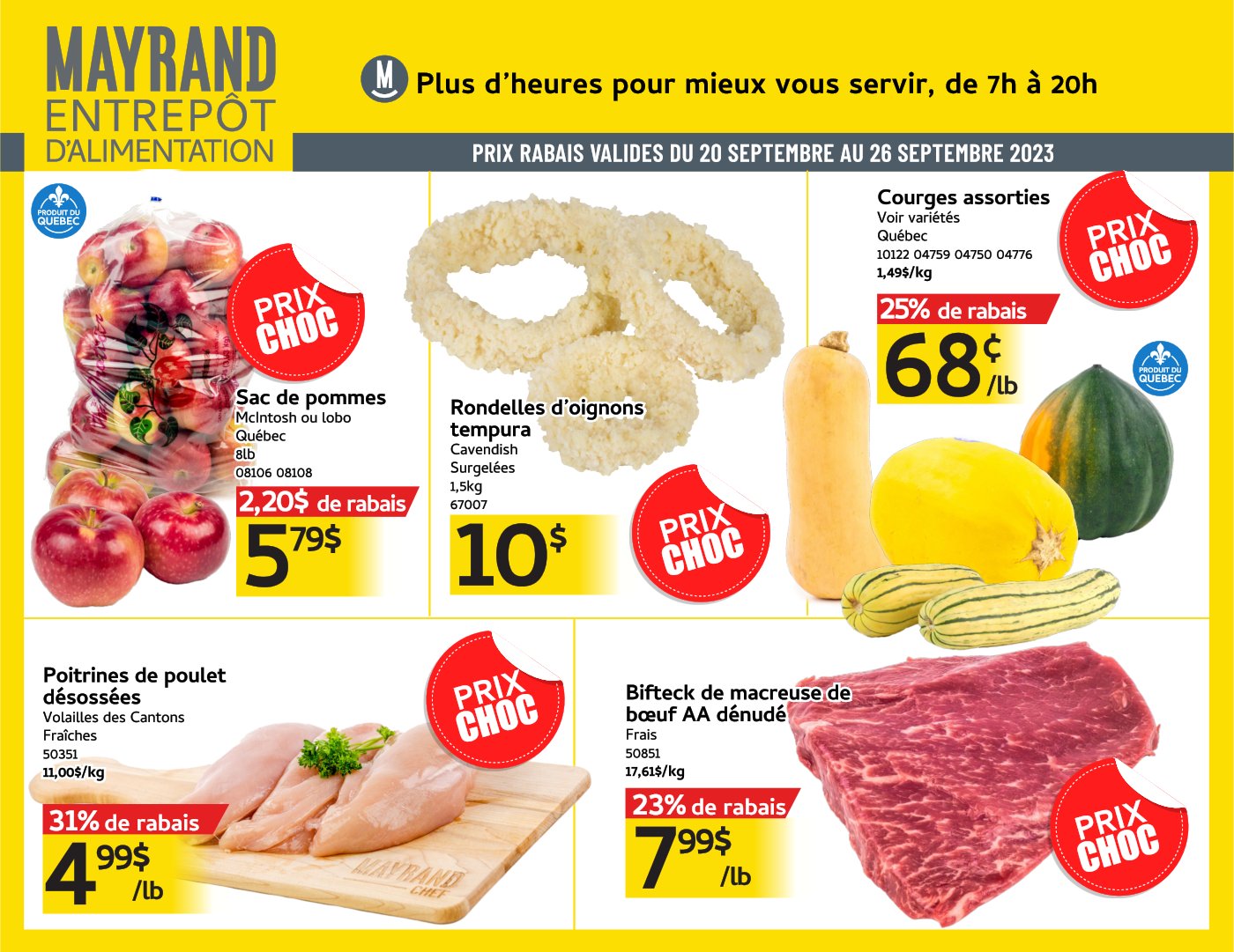 Circulaire Mayrand Entrepôt D'alimentation - Page 1
