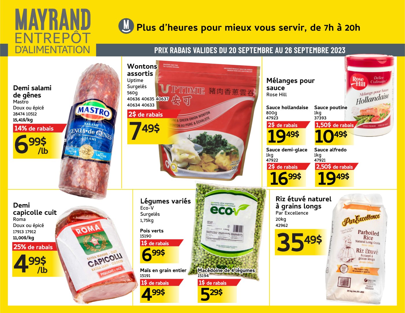 Circulaire Mayrand Entrepôt D'alimentation - Page 3