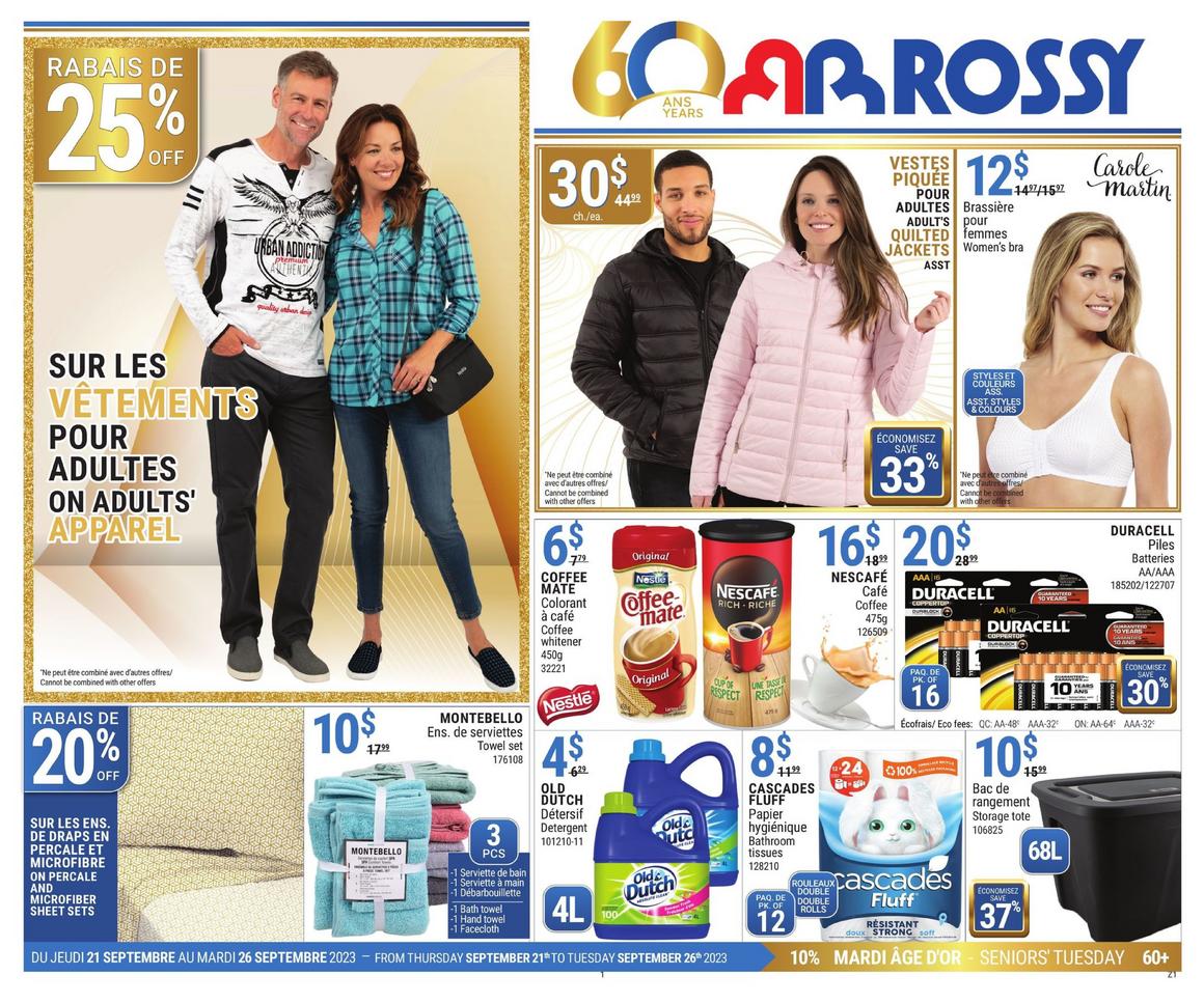 Circulaire Rossy - Page 1