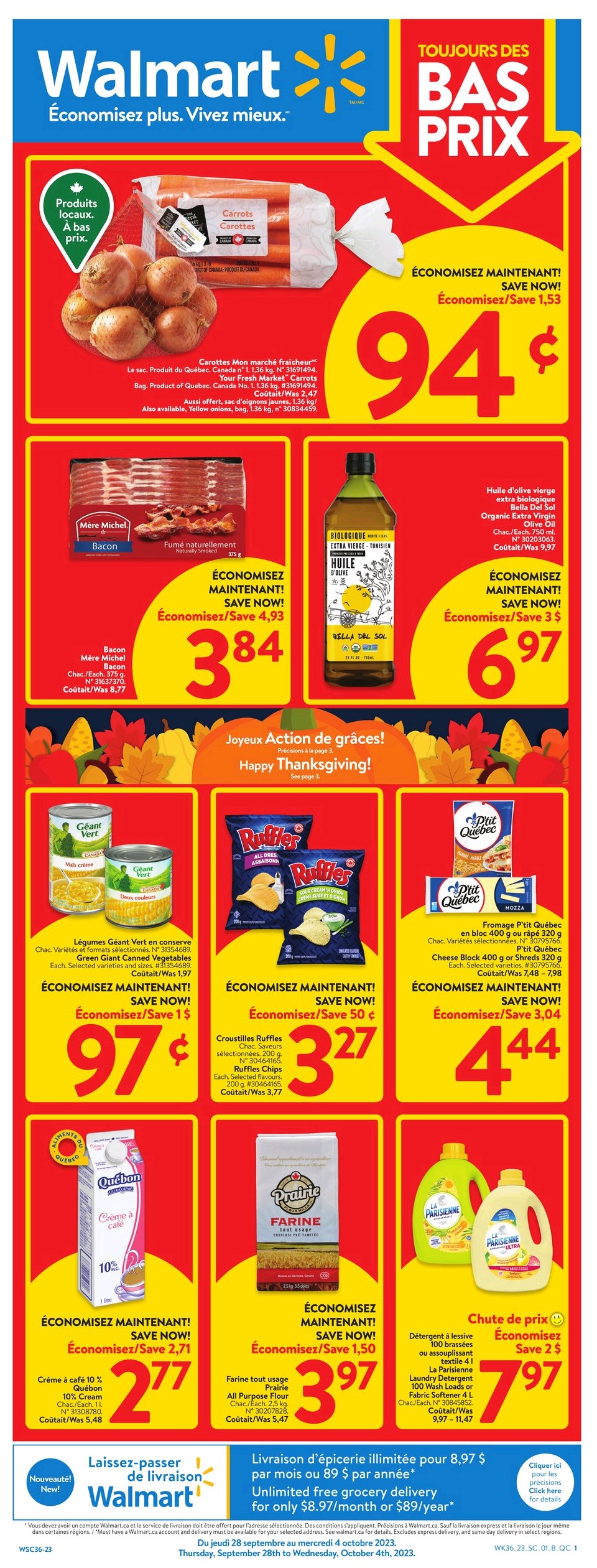 Circulaire Walmart - Page 1