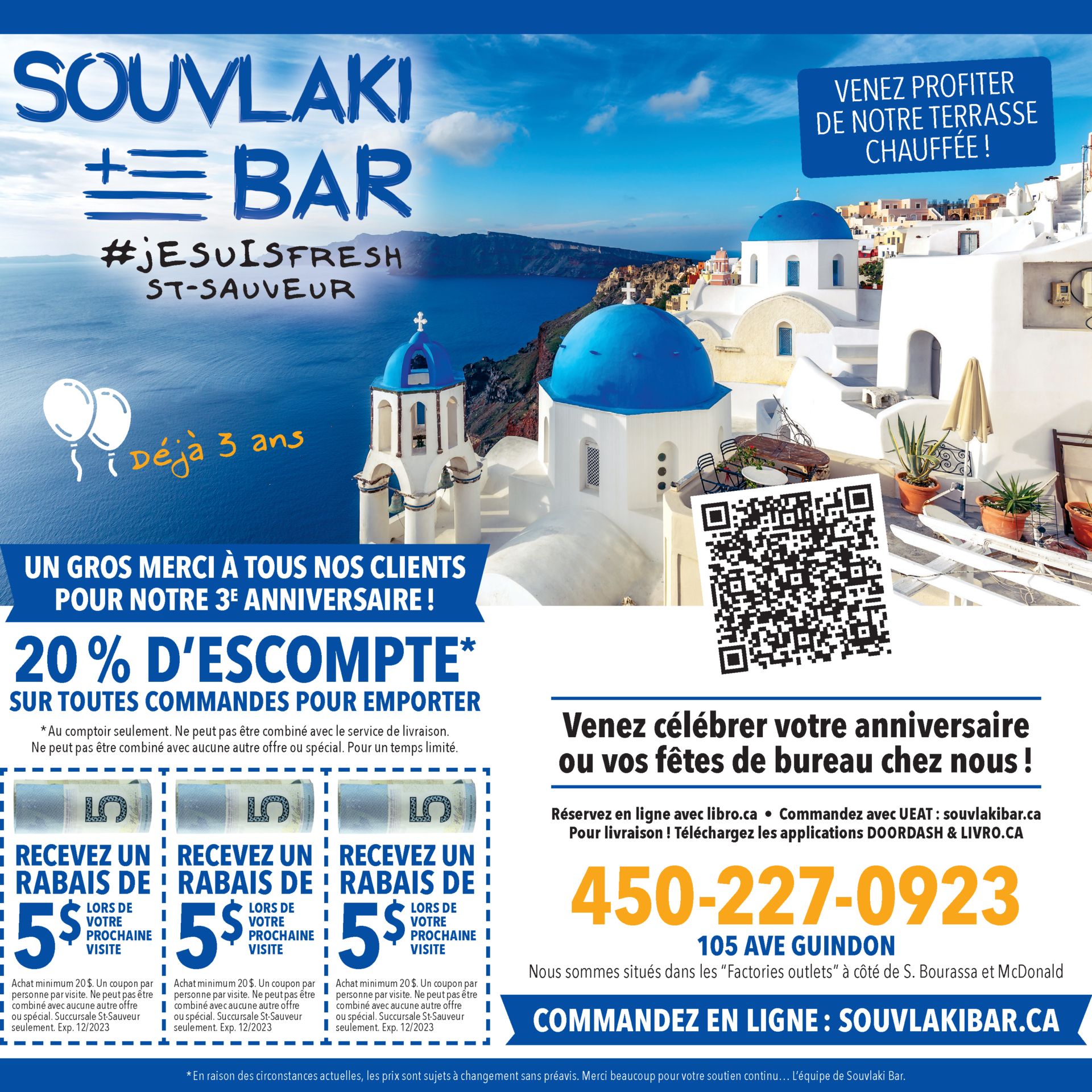 Circulaire Souvlaki bar - Page 1