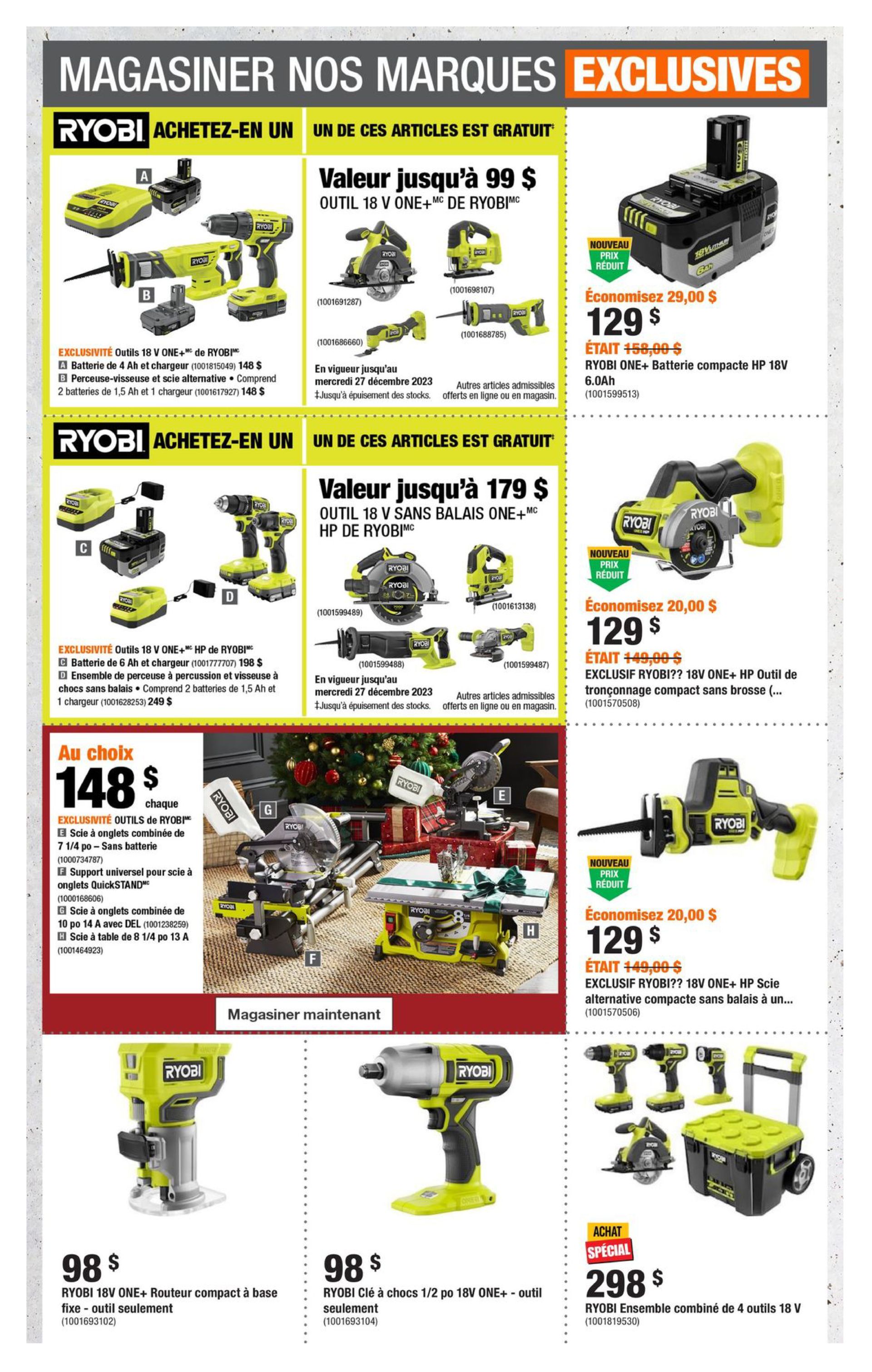 Circulaire Home Depot - Les Fêtes, c'est ici - Page 3