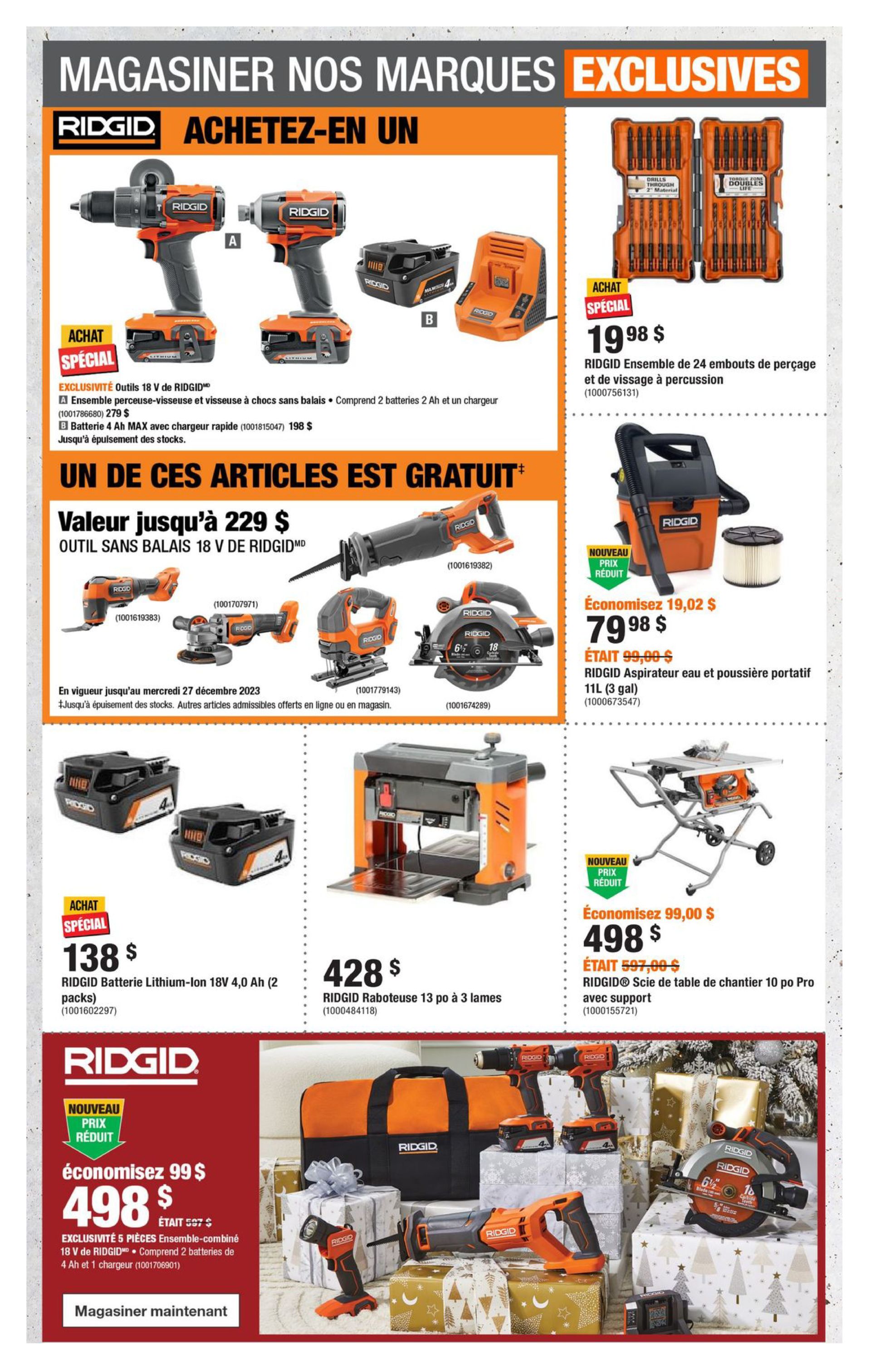 Circulaire Home Depot - Les Fêtes, c'est ici - Page 4