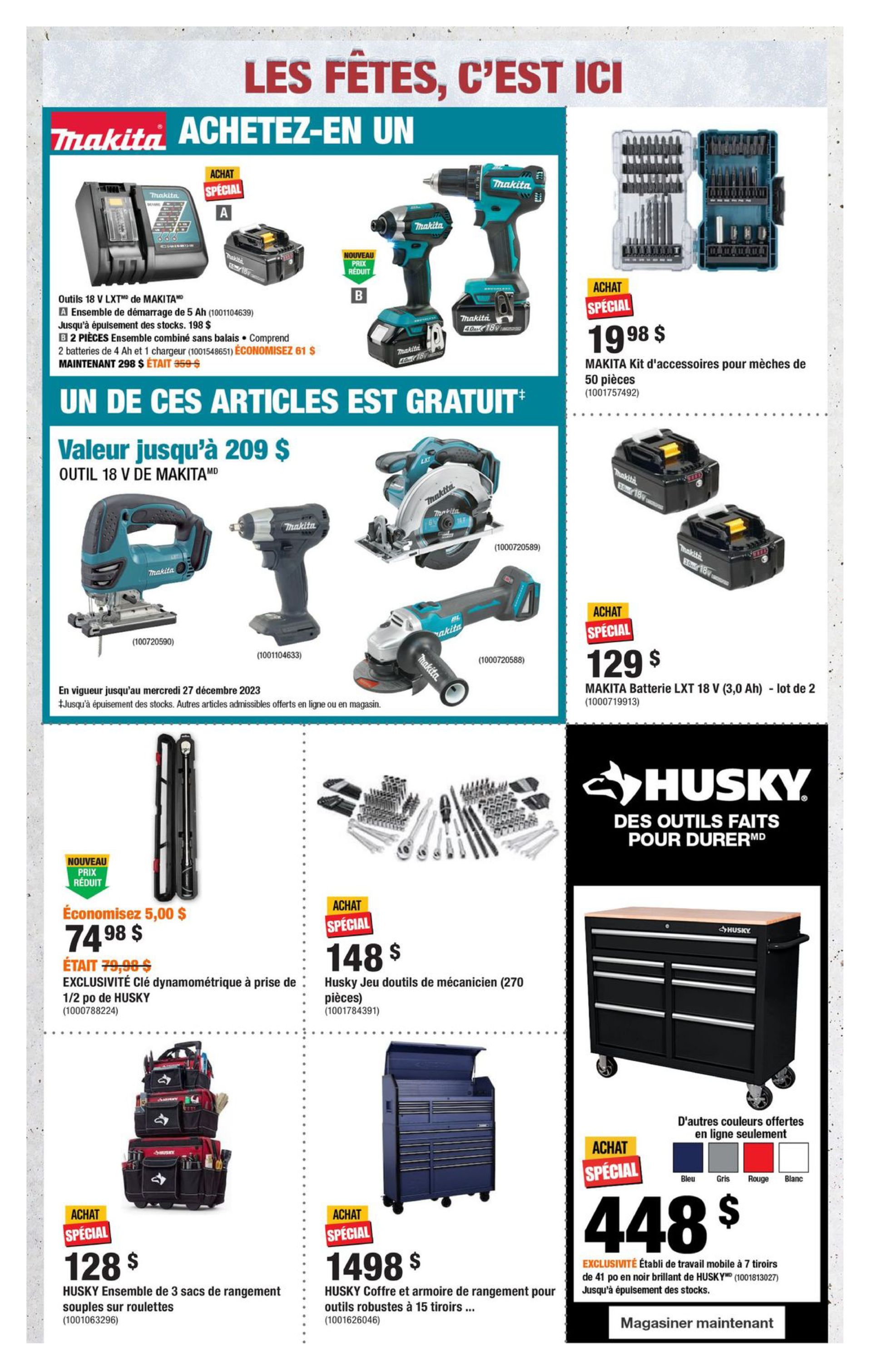 Circulaire Home Depot - Les Fêtes, c'est ici - Page 7