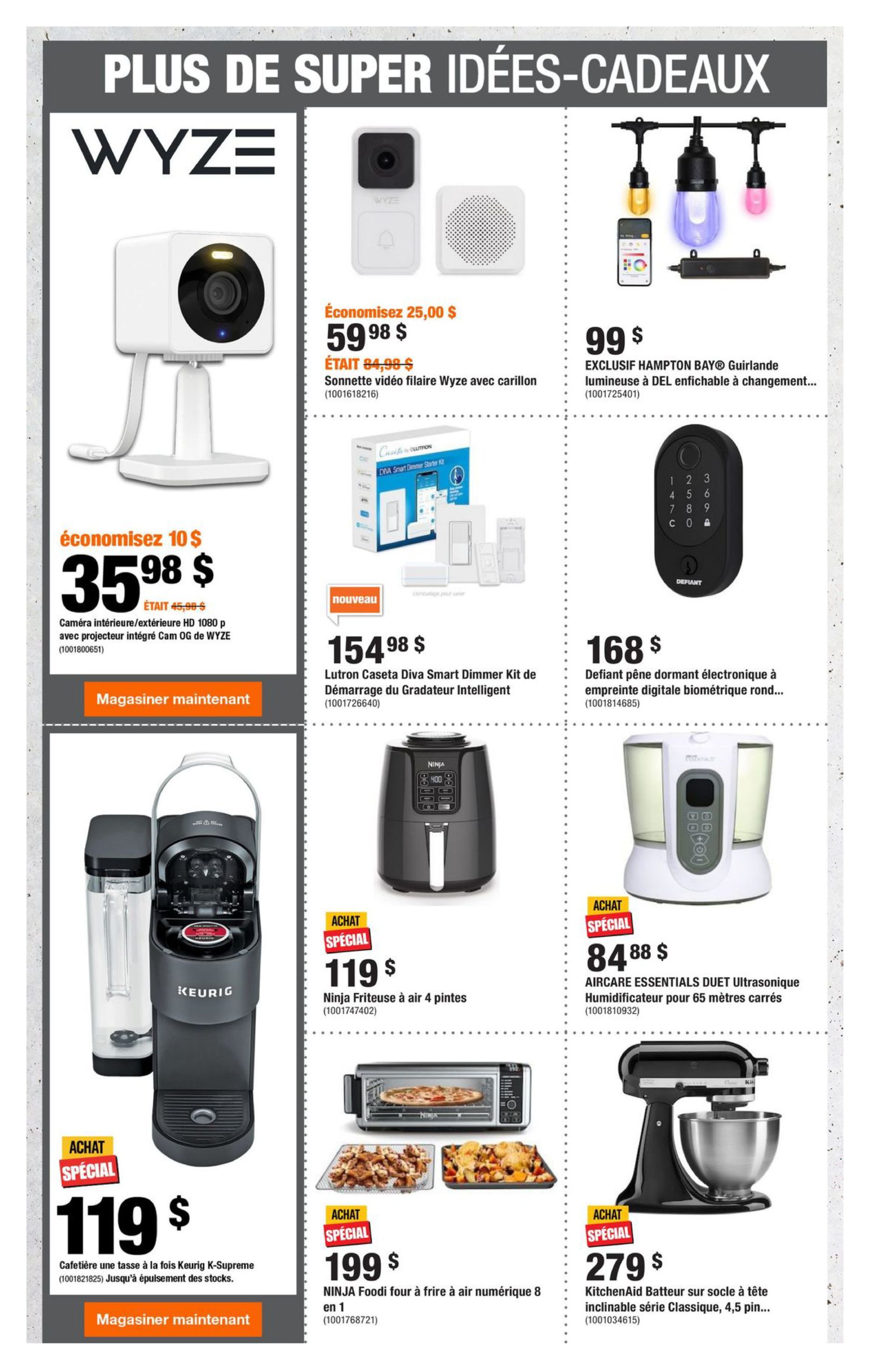 Circulaire Home Depot - Les Fêtes, c'est ici - Page 8
