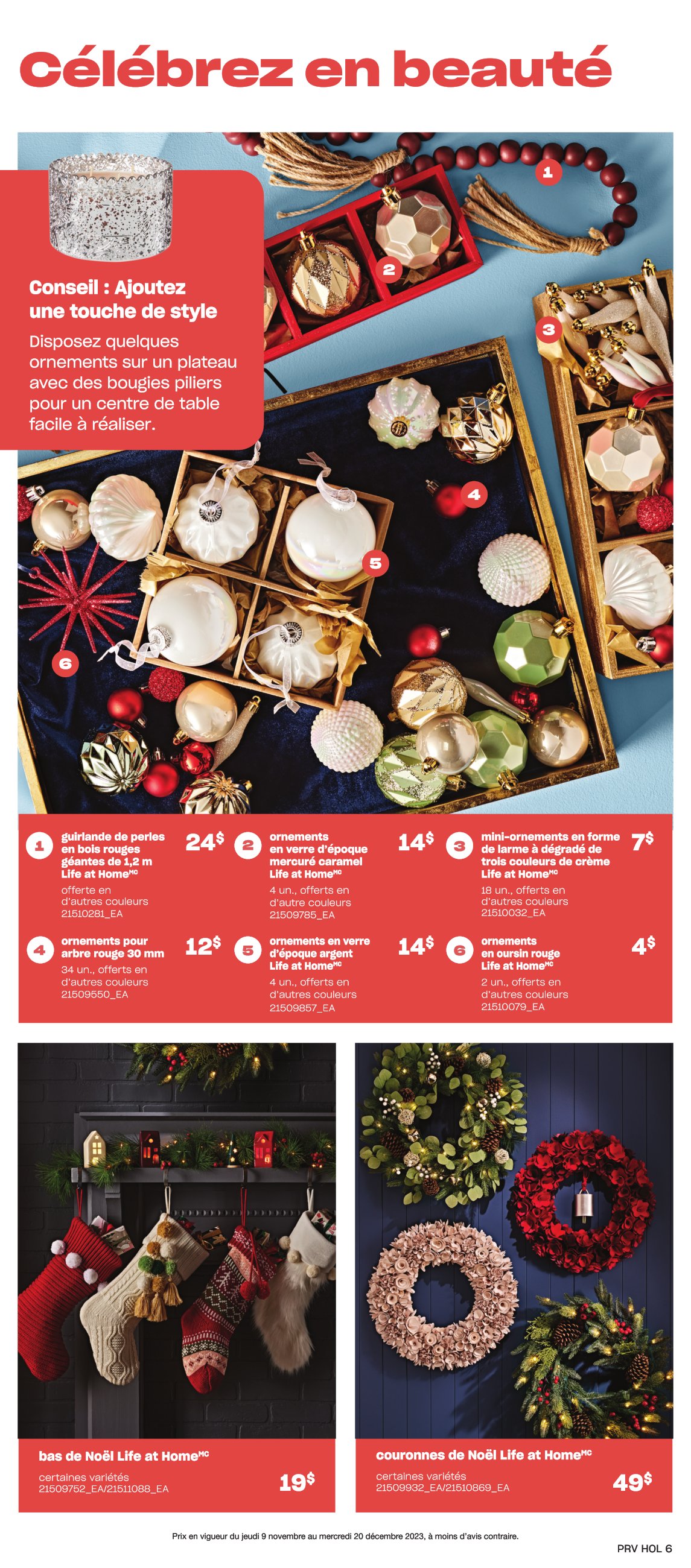 Circulaire Provigo - Tout pour les Fêtes - Page 6