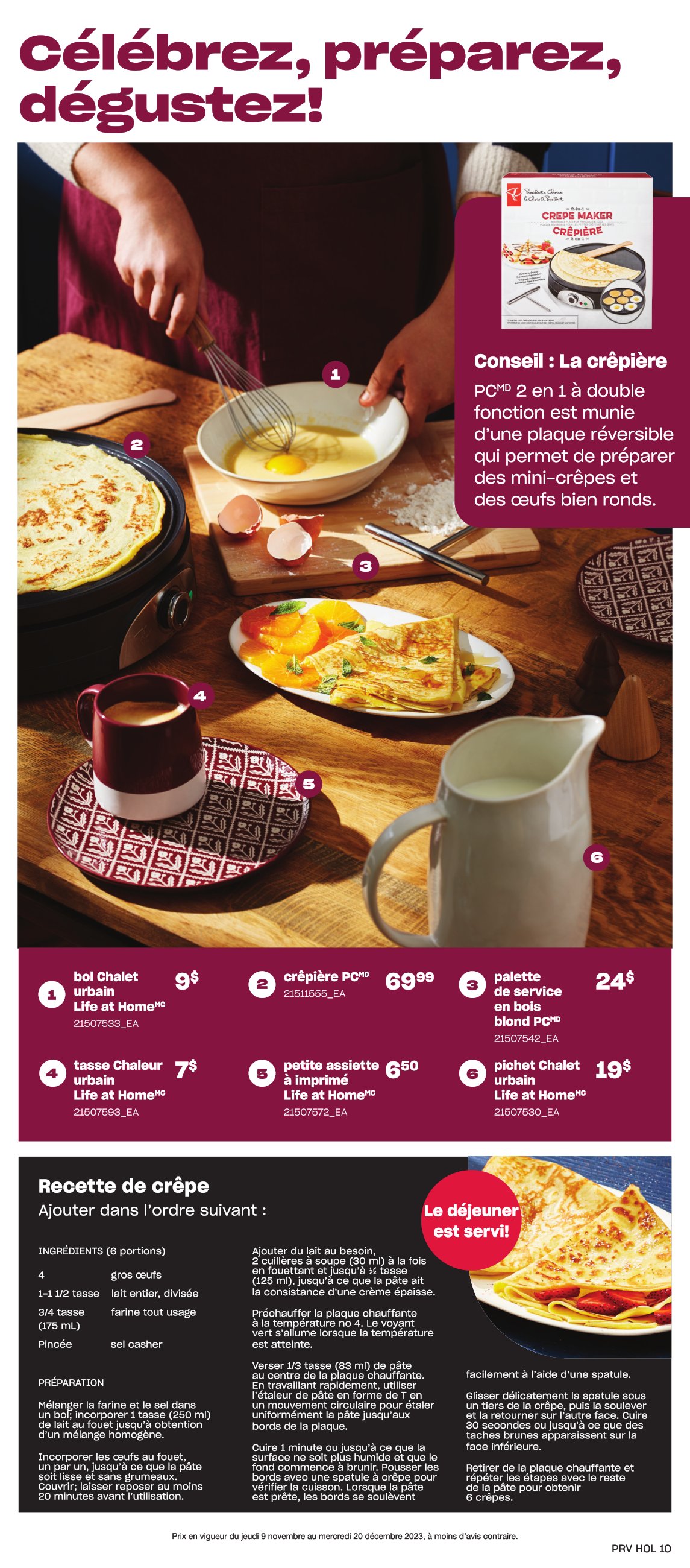 Circulaire Provigo - Tout pour les Fêtes - Page 10