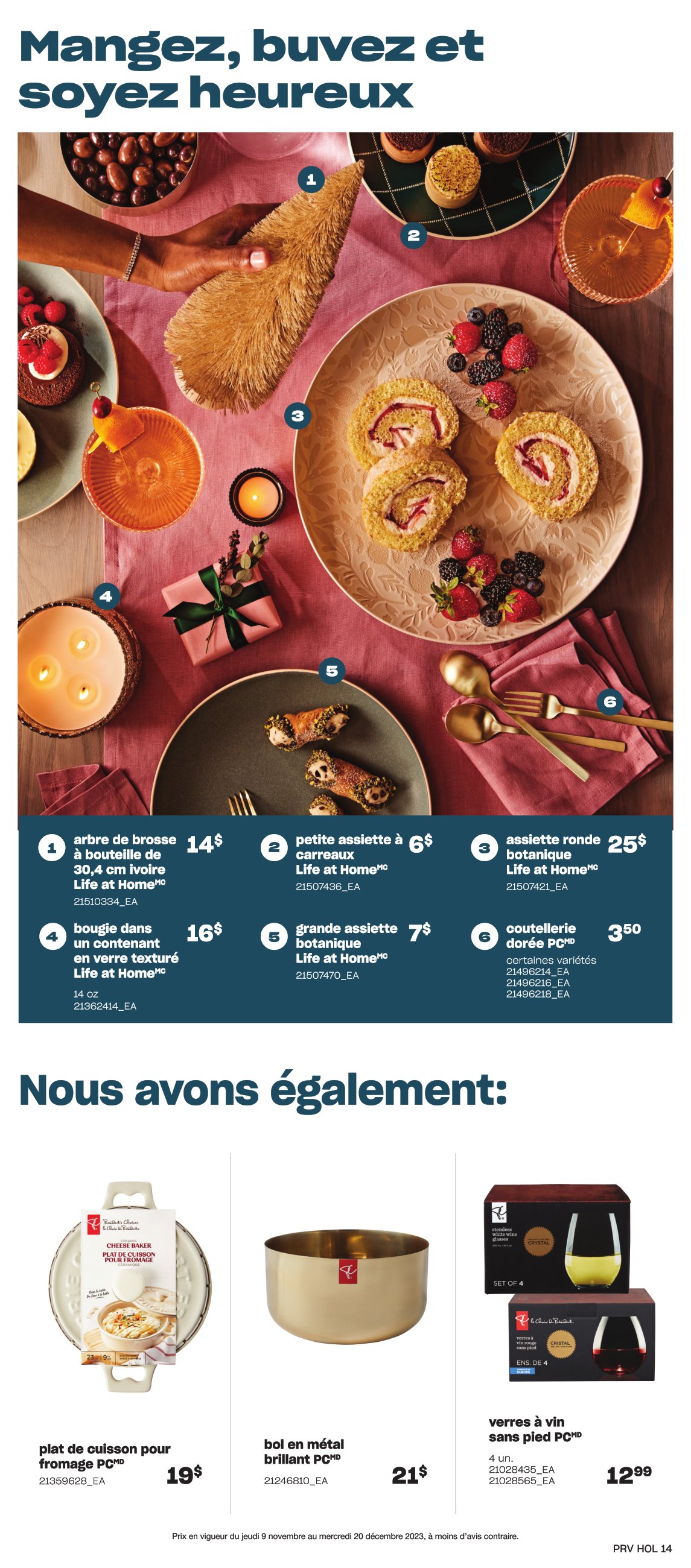 Circulaire Provigo - Tout pour les Fêtes - Page 14