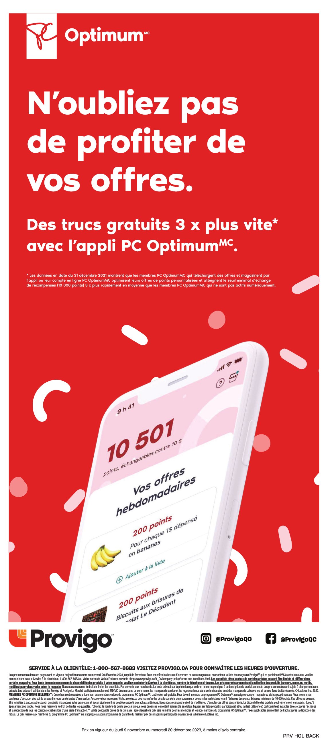 Circulaire Provigo - Tout pour les Fêtes - Page 18