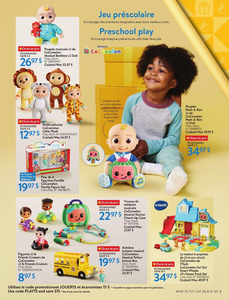 Circulaire Walmart - Livret de Jouets - Page 3