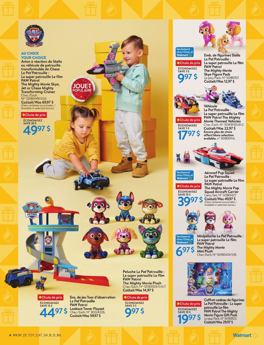 Circulaire Walmart - Livret de Jouets - Page 4