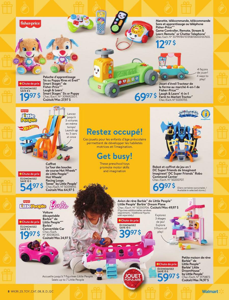 Circulaire Walmart - Livret de Jouets - Page 8