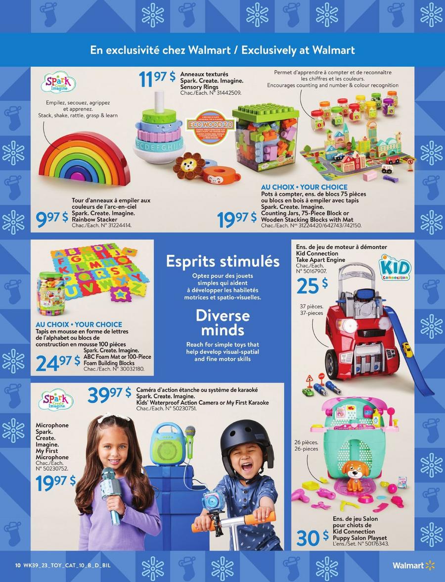 Circulaire Walmart - Livret de Jouets - Page 10