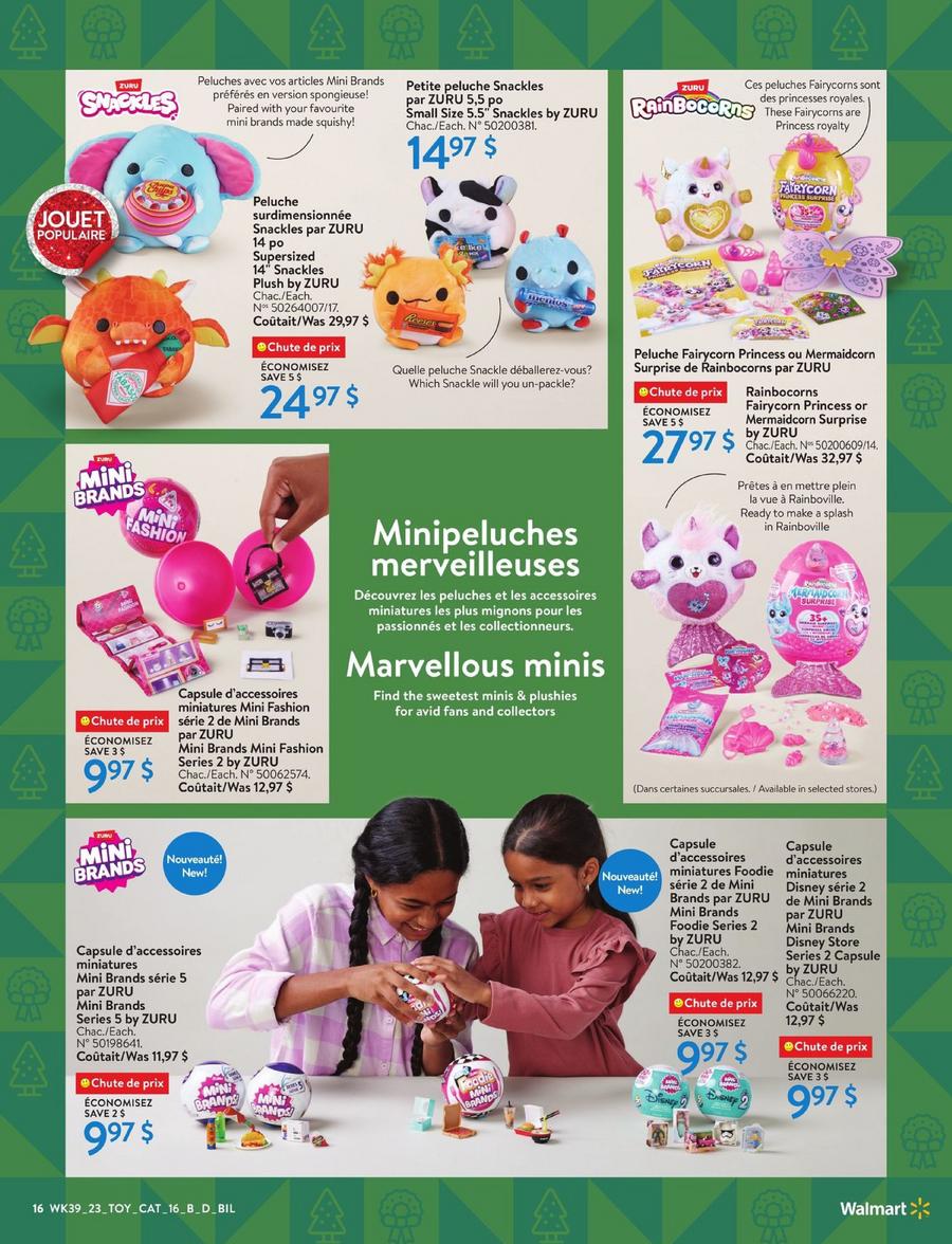Circulaire Walmart - Livret de Jouets - Page 16