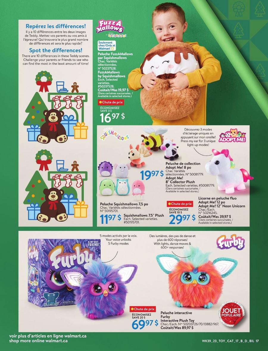 Circulaire Walmart - Livret de Jouets - Page 17