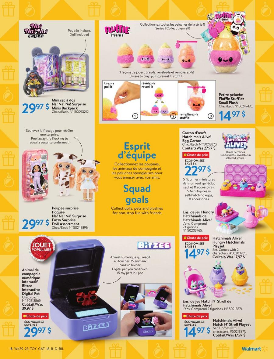 Circulaire Walmart - Livret de Jouets - Page 18