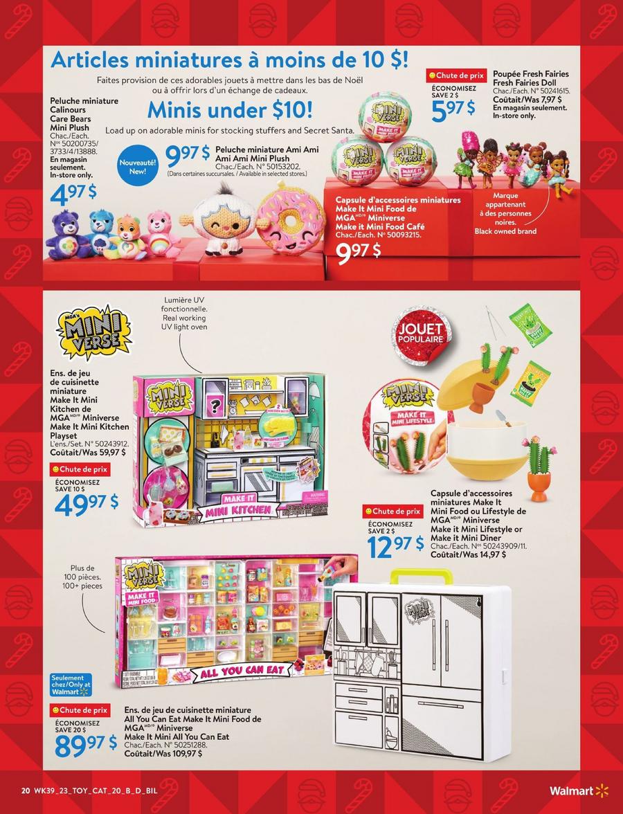 Circulaire Walmart - Livret de Jouets - Page 20