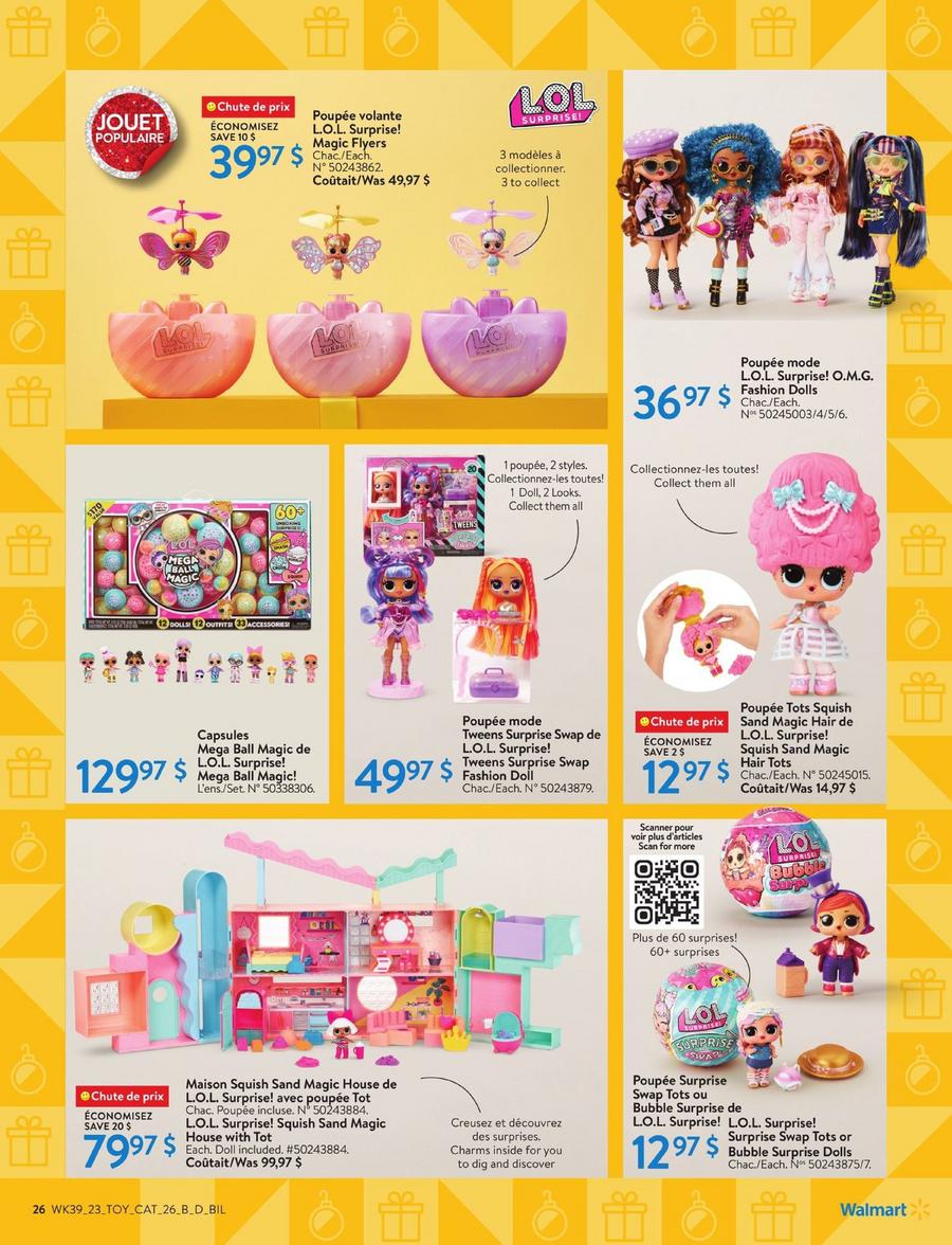 Circulaire Walmart - Livret de Jouets - Page 26