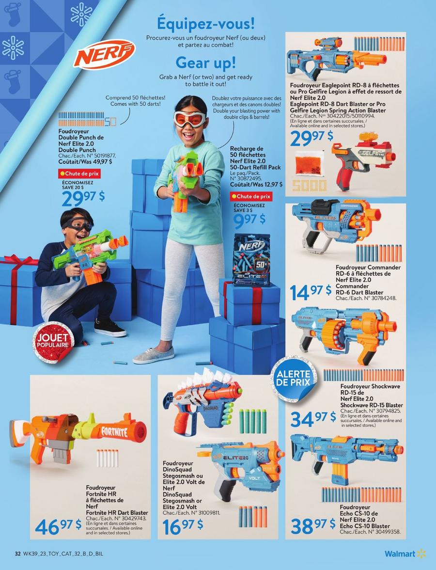 Circulaire Walmart - Livret de Jouets - Page 32